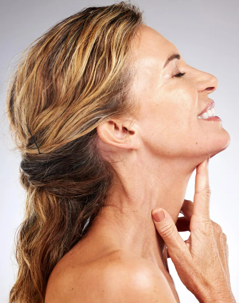 Neck lift rejuvenation results