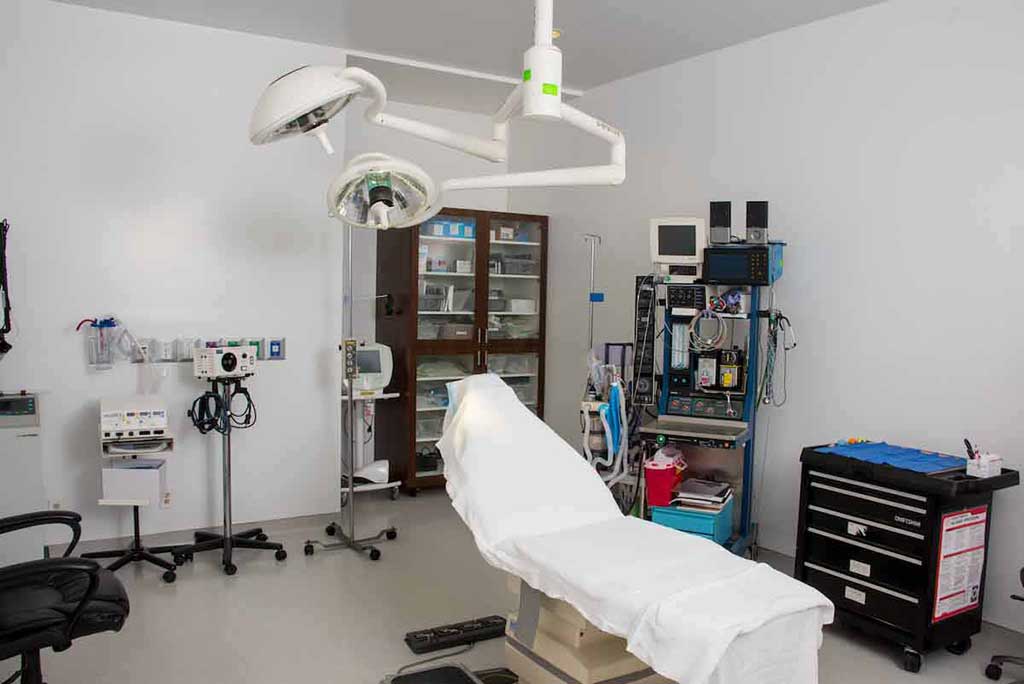 A Photo of the Sarasota Plastic Surgery Operating Room at Sarasota Surgical Arts